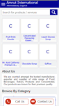 Mobile Screenshot of amrutfoodsindia.com